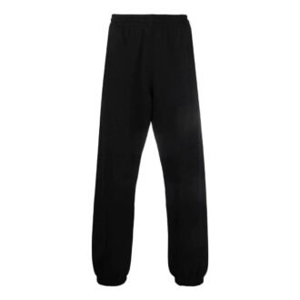 Off-White Homme SS22 Pantalon de sport/pantalon/jogging unie avec imprimé motif flèche, version noire Off-White Homme SS22 Pantalon de sport/pantalon/jogging unie avec imprimé motif flèche, version noire