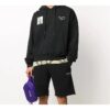 Off-White Homme The Kiss Imprimé Noir