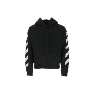 Sweat à capuche slim zippé Airport Tape
