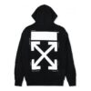 Off-White Hommes Back Arrow Zipper Noir
