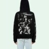 Off-White Hommes Caravaggio Imprimé au dos Noir