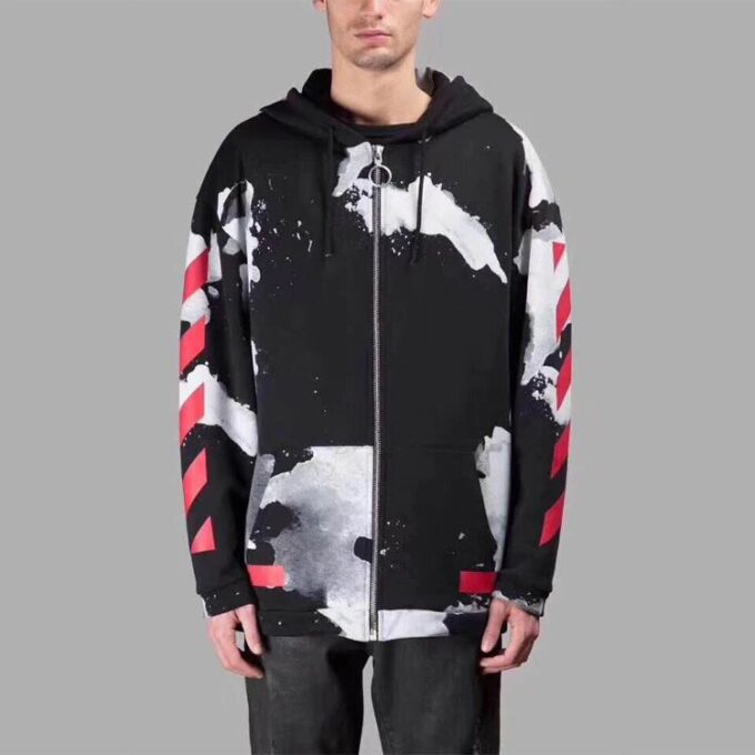 Off-White Hommes Coupe ample Noir