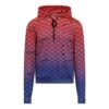 Off-White Hommes Dégradé Alphabet Rouge Bleu