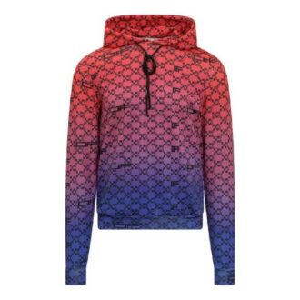 Off-White Hommes Dégradé Alphabet Rouge Bleu