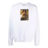 Off-White Hommes FW21 Caravaggio Imprimé Coupe ample Blanc