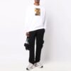 Off-White Hommes FW21 Caravaggio Imprimé Coupe ample Blanc