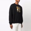 Off-White Hommes FW21 Caravaggio Imprimé Coupe ample Noir