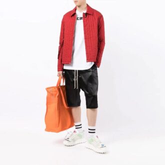 Off-White Hommes FW21 Imprimé logo Manches longues Coupe ample Blanc