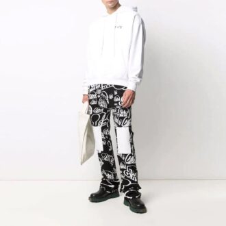 Off-White Hommes FW21 Logo Blanc