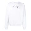 Off-White Hommes FW21 Motif Arrows Coupe ample Blanc