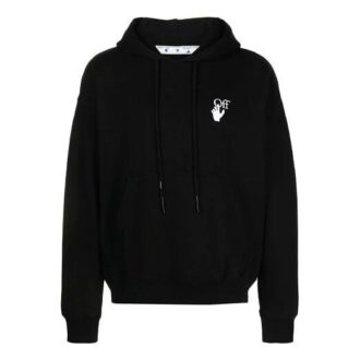 Off-White Hommes FW21 Motif Logo Ample Noir