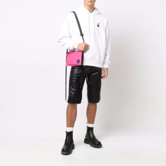 Off-White Hommes FW21 Motif Logo Cordon de serrage Coupe ample Blanc