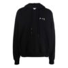 Off-White Hommes FW21 Motif logo Coupe ample Noir