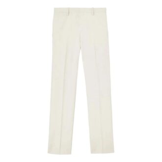 Off-White Hommes FW22 Ceinture à boucle unie Pantalon droit décontracté Blanc Off-White Hommes FW22 Ceinture à boucle unie Pantalon droit décontracté Blanc