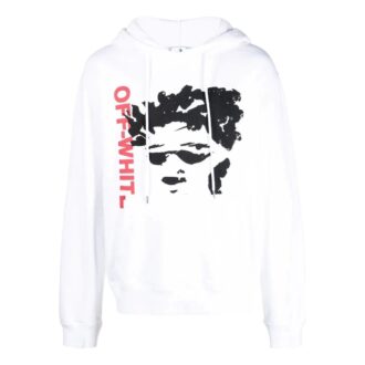 Off-White Hommes FW22 Imprimé Motif Version Manches Longues Blanc Off-White Hommes FW22 Imprimé Motif Version Manches Longues Blanc