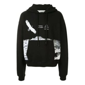 Off-White Hommes Imprimé animalier Coupe ample Noir