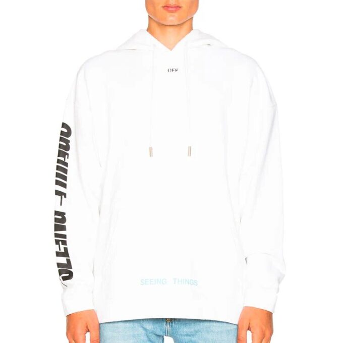 Off-White Hommes Imprimé Classique automne Blanc