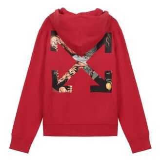 Off-White Hommes Imprimé flèche Rouge