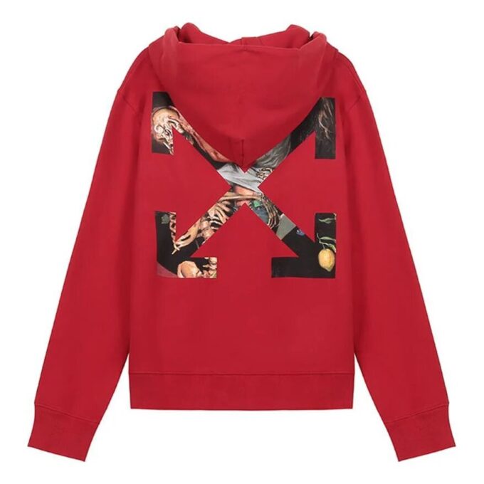 Off-White Hommes Imprimé flèche Rouge