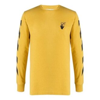 Off-White Hommes Imprimé Jaune