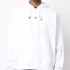 Off-White Hommes Imprimé Logo Cordon de serrage Blanc