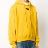 Off-White Hommes Imprimé Logo Jaune