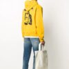 Off-White Hommes Imprimé Logo Jaune