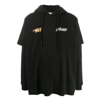 Off-White Hommes Imprimé logo Noir