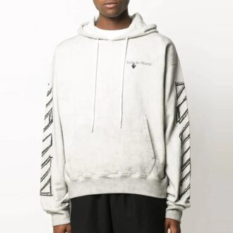 Off-White Hommes Imprimé Motif Blanc