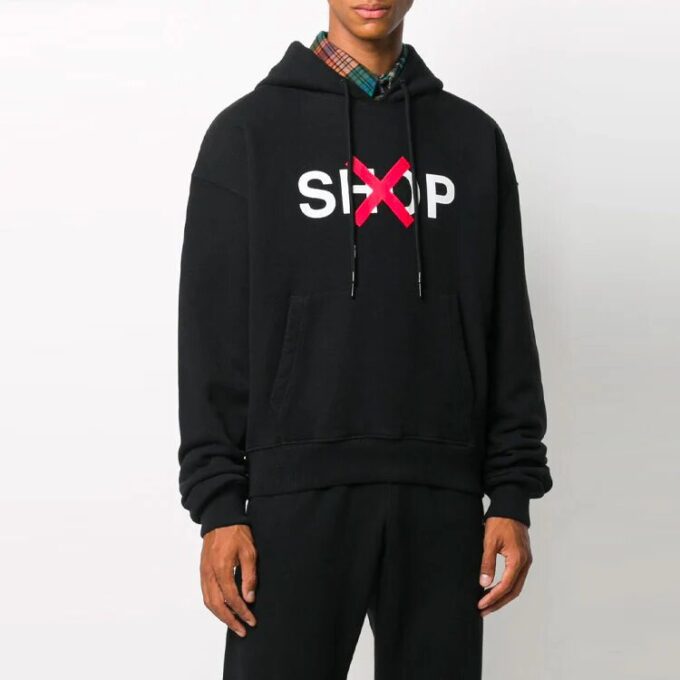 Off-White Hommes Imprimé Noir