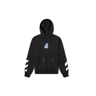 Off-White Hommes Imprimé Personnage Noir