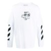 Off-White Hommes Imprimé Sportif Blanc