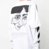 Off-White Hommes Imprimé Sportif Blanc