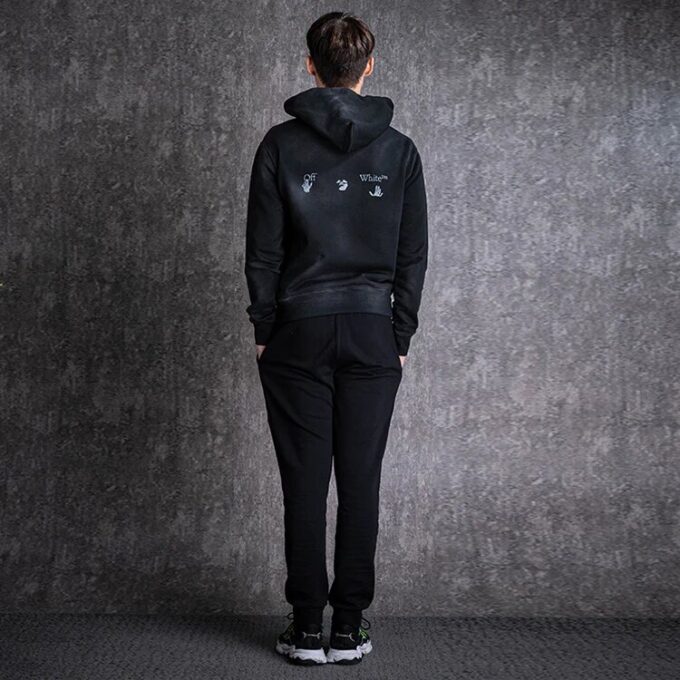 Off-White Hommes Imprimé Version standard Noir
