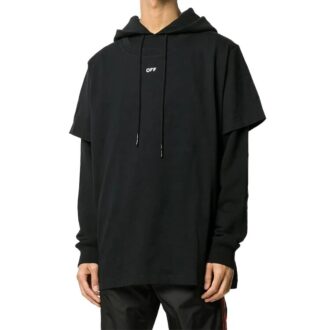 Off-White Hommes Logo Flèche Noir