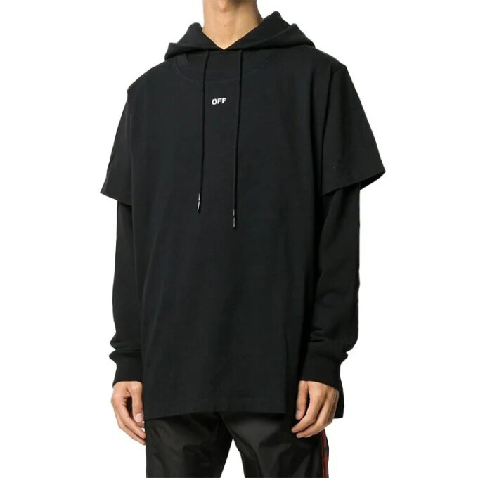 Off-White Hommes Logo Flèche Noir