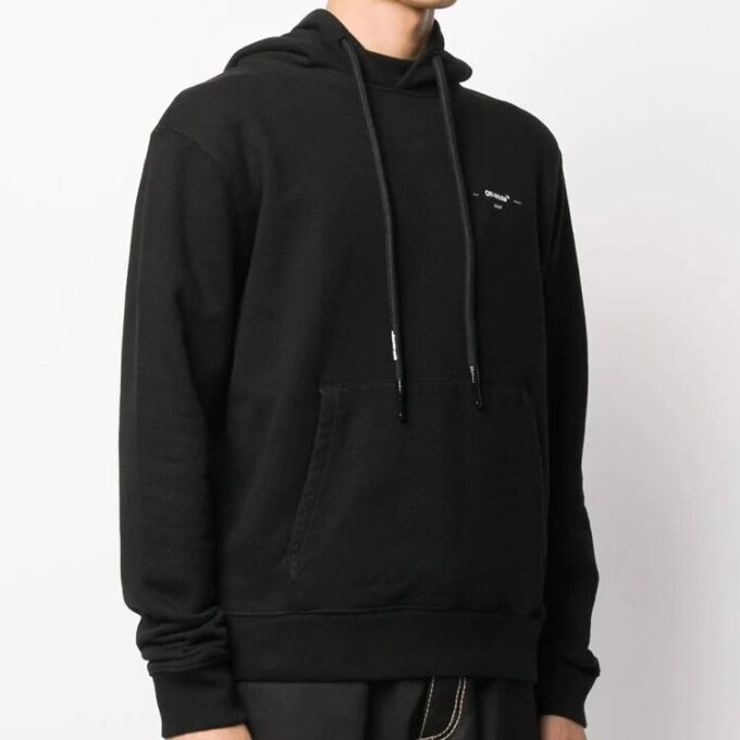 Off-White Hommes Logo Flèche Noir