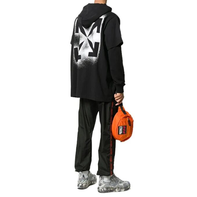 Off-White Hommes Logo Flèche Noir