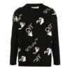 Off-White Hommes Logo Noir