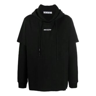 Off-White Hommes logo Noir