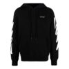 Off-White Hommes Motif imprimé couleur unie Noir