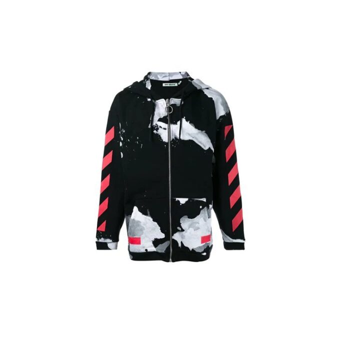 Off-White Hommes Motif Noir