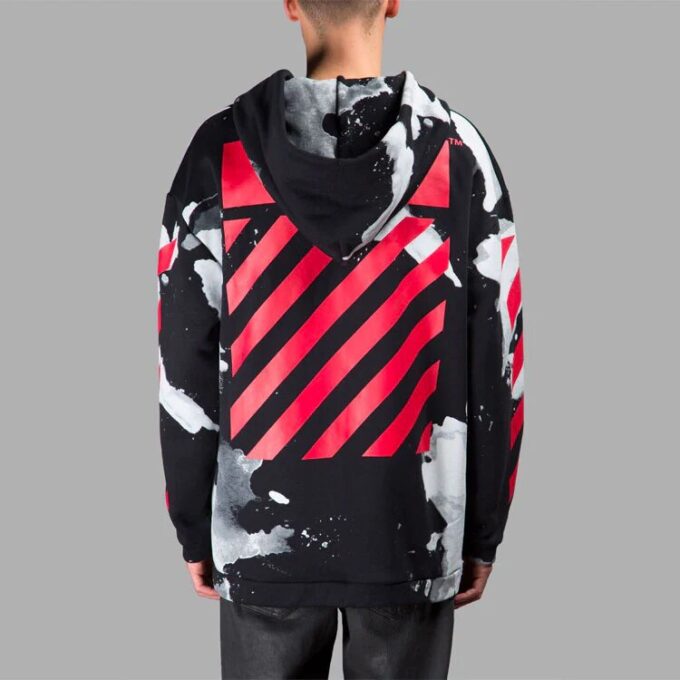 Off-White Hommes Motif Noir