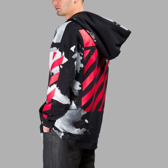 Off-White Hommes Motif Noir
