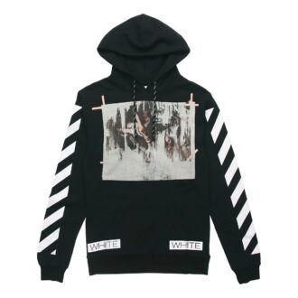 Off-White Hommes Painting Stripe Noir