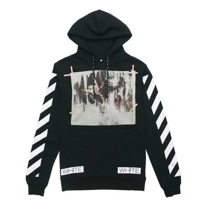 Off-White Hommes Painting Stripe Noir