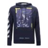 Off-White Hommes Peinture Bleu marine