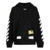 Off-White Hommes Splash Ink Graffiti Stripe Noir