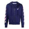 Off-White Hommes SS21 Décontracté à fermeture éclair Version standard Bleu