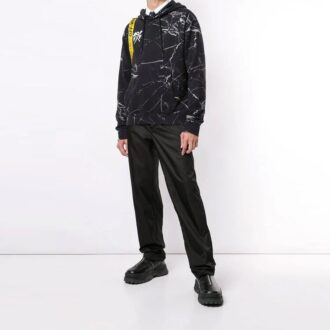 Off-White Hommes SS21 Imprimé grand format Noir